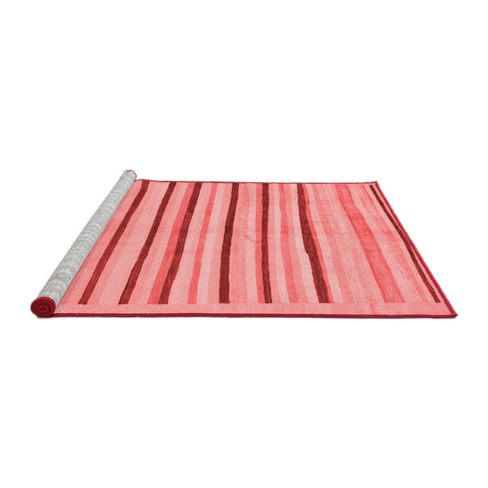 Modern Red Washable Rugs