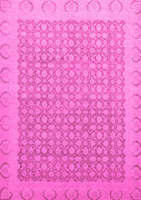 Oriental Pink Traditional Rug, abs2580pnk