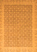 Oriental Orange Traditional Rug, abs2580org