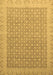 Oriental Brown Traditional Rug, abs2580brn