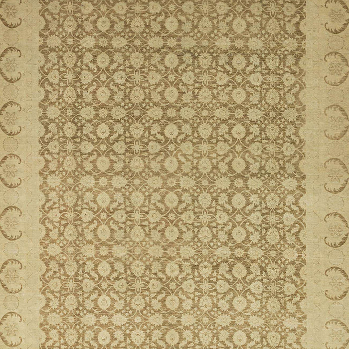 Machine Washable Abstract Cinnamon Brown Rug, wshabs2580