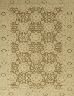 Machine Washable Abstract Cinnamon Brown Rug, wshabs2581