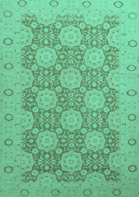 Oriental Turquoise Traditional Rug, abs2581turq