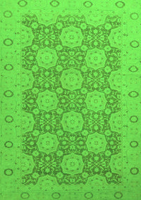 Oriental Green Traditional Rug, abs2581grn