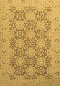 Oriental Brown Traditional Rug, abs2581brn