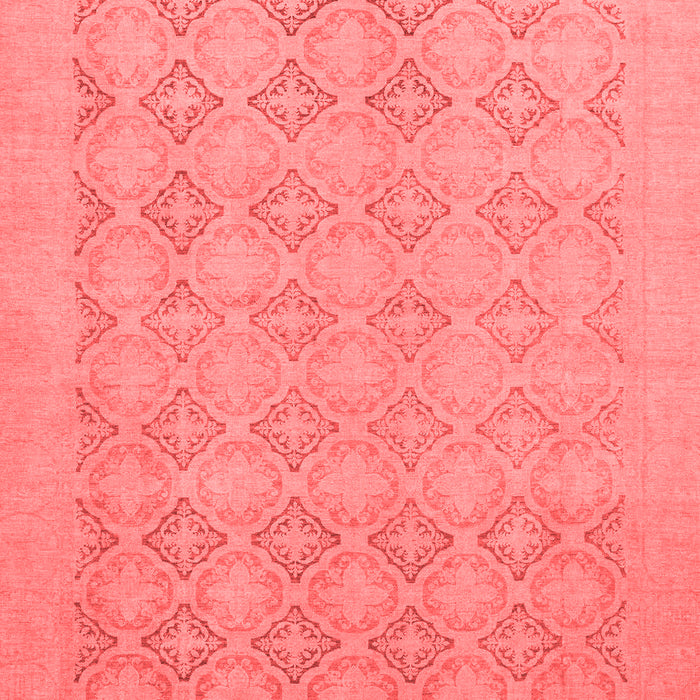 Machine Washable Oriental Red Traditional Rug, wshabs2582red