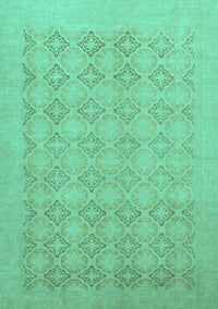 Oriental Turquoise Traditional Rug, abs2582turq