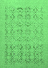 Oriental Emerald Green Traditional Rug, abs2582emgrn