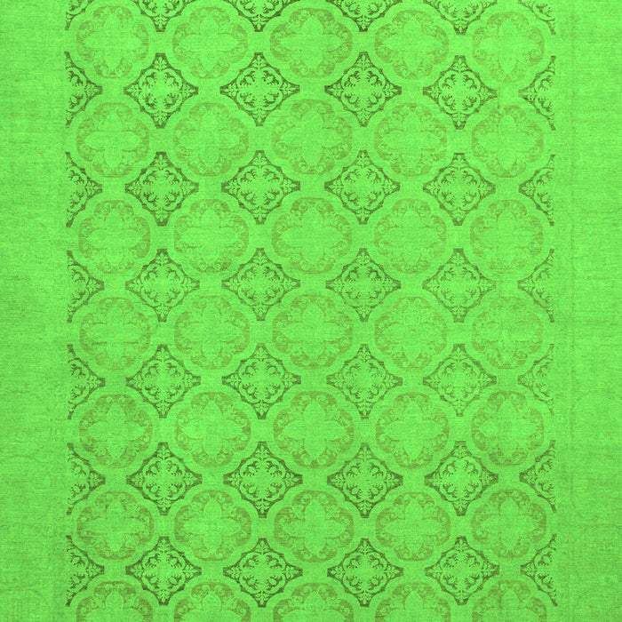 Oriental Green Traditional Rug, abs2582grn