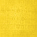 Square Machine Washable Oriental Yellow Traditional Rug, wshabs2583yw