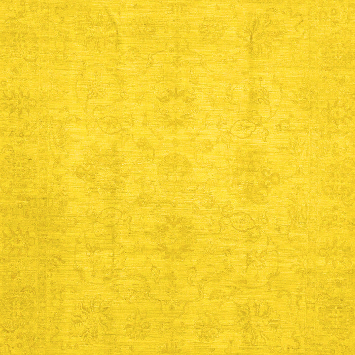 Oriental Yellow Traditional Rug, abs2583yw