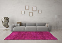 Machine Washable Abstract Purple Modern Rug, wshabs2584pur