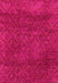 Machine Washable Abstract Pink Modern Rug, wshabs2584pnk