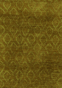 Abstract Green Modern Rug, abs2584grn