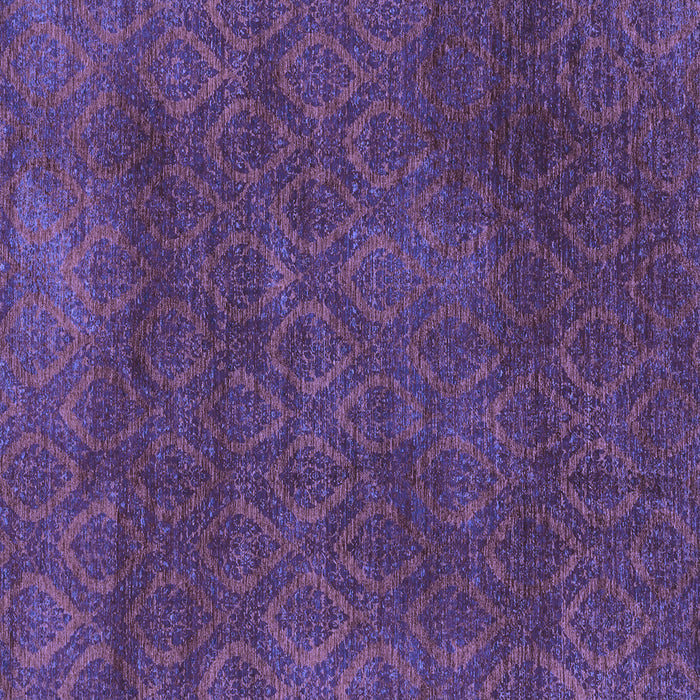 Square Machine Washable Abstract Blue Modern Rug, wshabs2584blu
