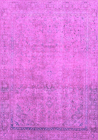 Abstract Purple Modern Rug, abs2585pur