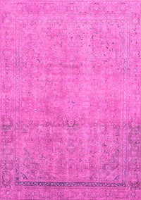 Abstract Pink Modern Rug, abs2585pnk