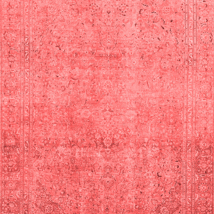 Machine Washable Abstract Red Modern Rug, wshabs2585red