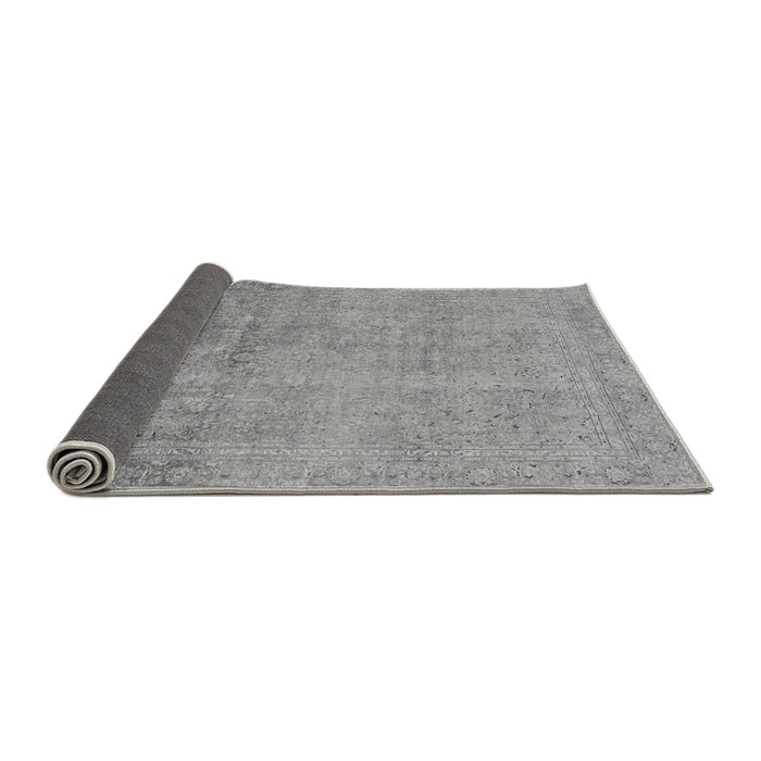 Sideview of Abstract Gray Modern Rug, abs2585gry