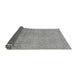 Sideview of Abstract Gray Modern Rug, abs2585gry