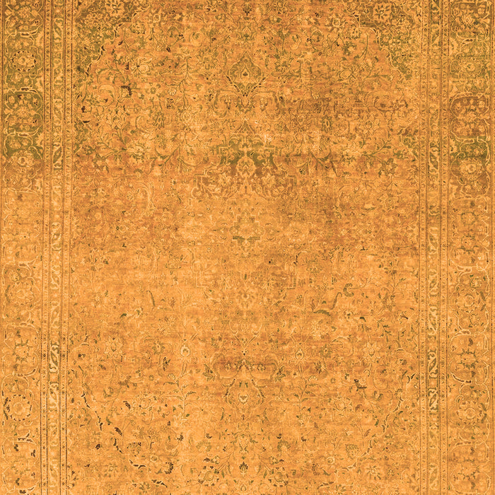 Machine Washable Abstract Orange Modern Area Rugs, wshabs2585org