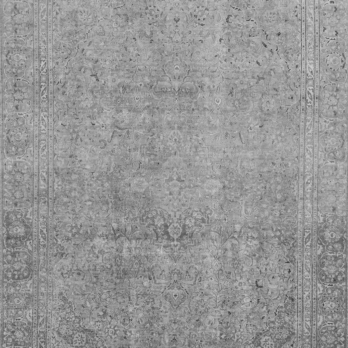 Machine Washable Abstract Gray Modern Rug, wshabs2585gry