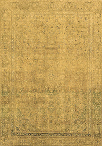 Abstract Brown Modern Rug, abs2585brn