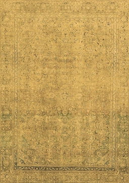 Abstract Brown Modern Rug, abs2585brn