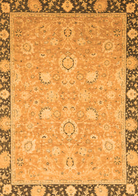 Oriental Orange Traditional Rug, abs2586org