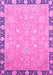 Oriental Pink Traditional Rug, abs2586pnk