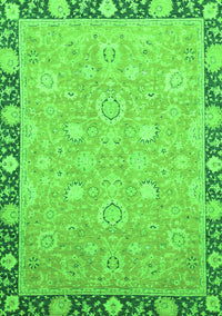 Oriental Green Traditional Rug, abs2586grn