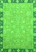 Oriental Green Traditional Rug, abs2586grn