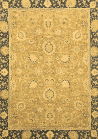 Oriental Brown Traditional Rug, abs2586brn