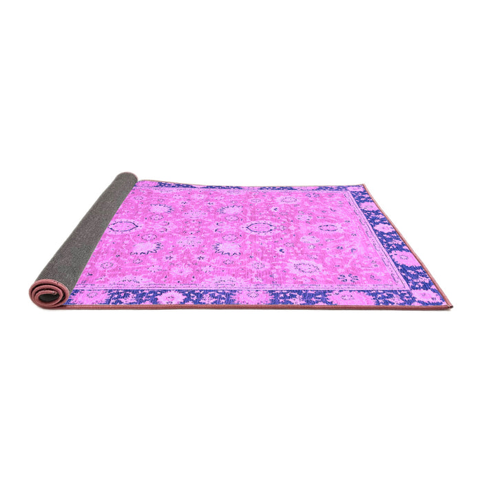 Sideview of Oriental Purple Traditional Rug, abs2586pur