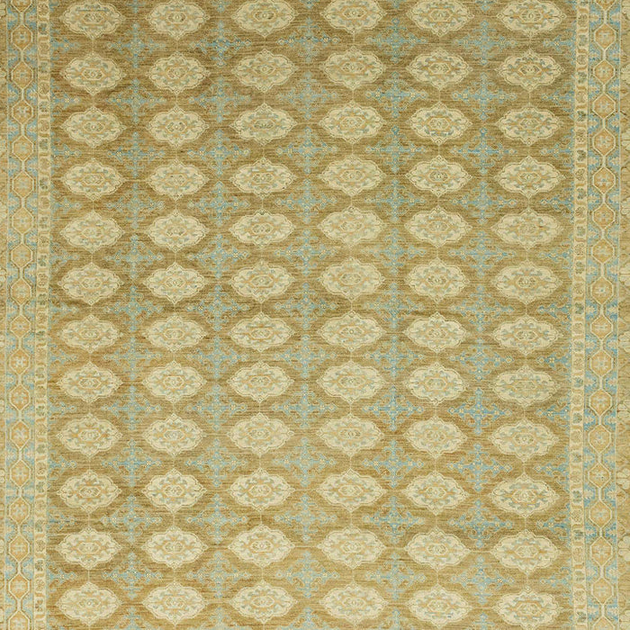 Machine Washable Abstract Caramel Brown Rug, wshabs2587