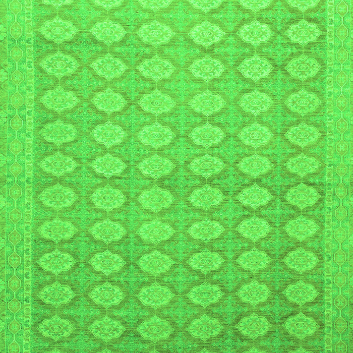 Oriental Green Traditional Rug, abs2587grn