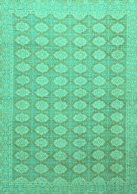 Oriental Turquoise Traditional Rug, abs2587turq