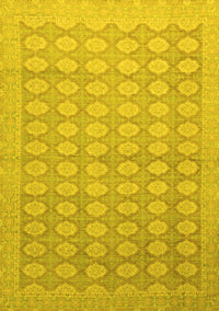 Oriental Yellow Traditional Rug, abs2587yw