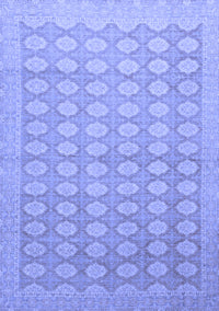 Oriental Blue Traditional Rug, abs2587blu