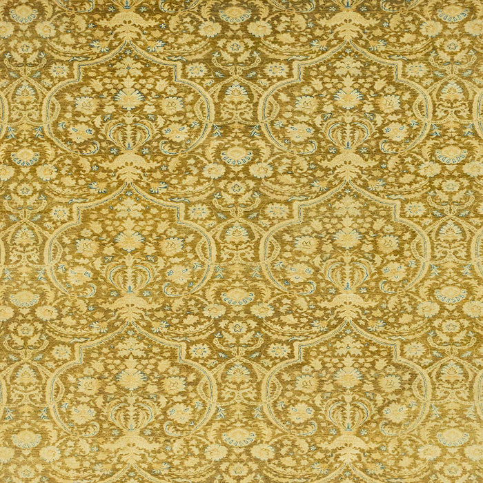 Square Machine Washable Abstract Cinnamon Brown Rug, wshabs2588