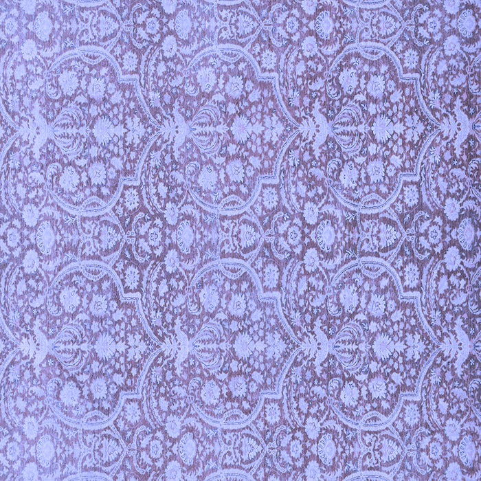 Square Abstract Blue Modern Rug, abs2588blu