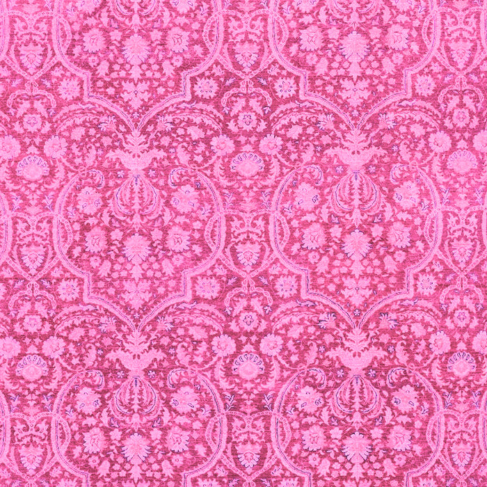 Machine Washable Abstract Pink Modern Rug, wshabs2588pnk