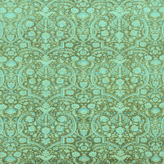 Square Machine Washable Abstract Light Blue Modern Rug, wshabs2588lblu