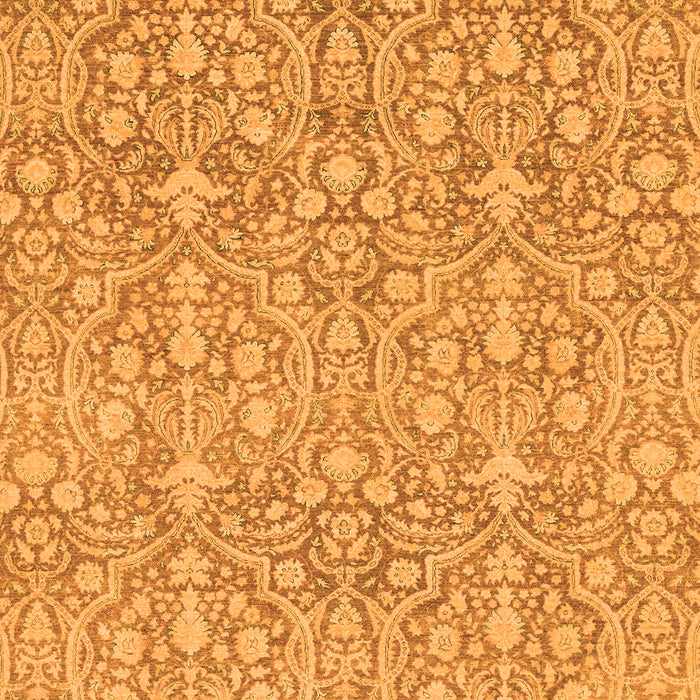 Machine Washable Abstract Orange Modern Area Rugs, wshabs2588org