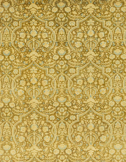 Abstract Cinnamon Brown Modern Rug, abs2588