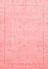 Abstract Red Modern Rug, abs2589red