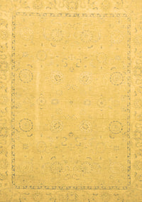 Abstract Brown Modern Rug, abs2589brn