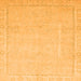 Square Abstract Orange Modern Rug, abs2589org