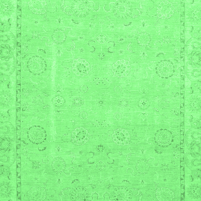 Abstract Emerald Green Modern Rug, abs2589emgrn