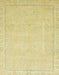 Abstract Mustard Yellow Modern Rug, abs2589